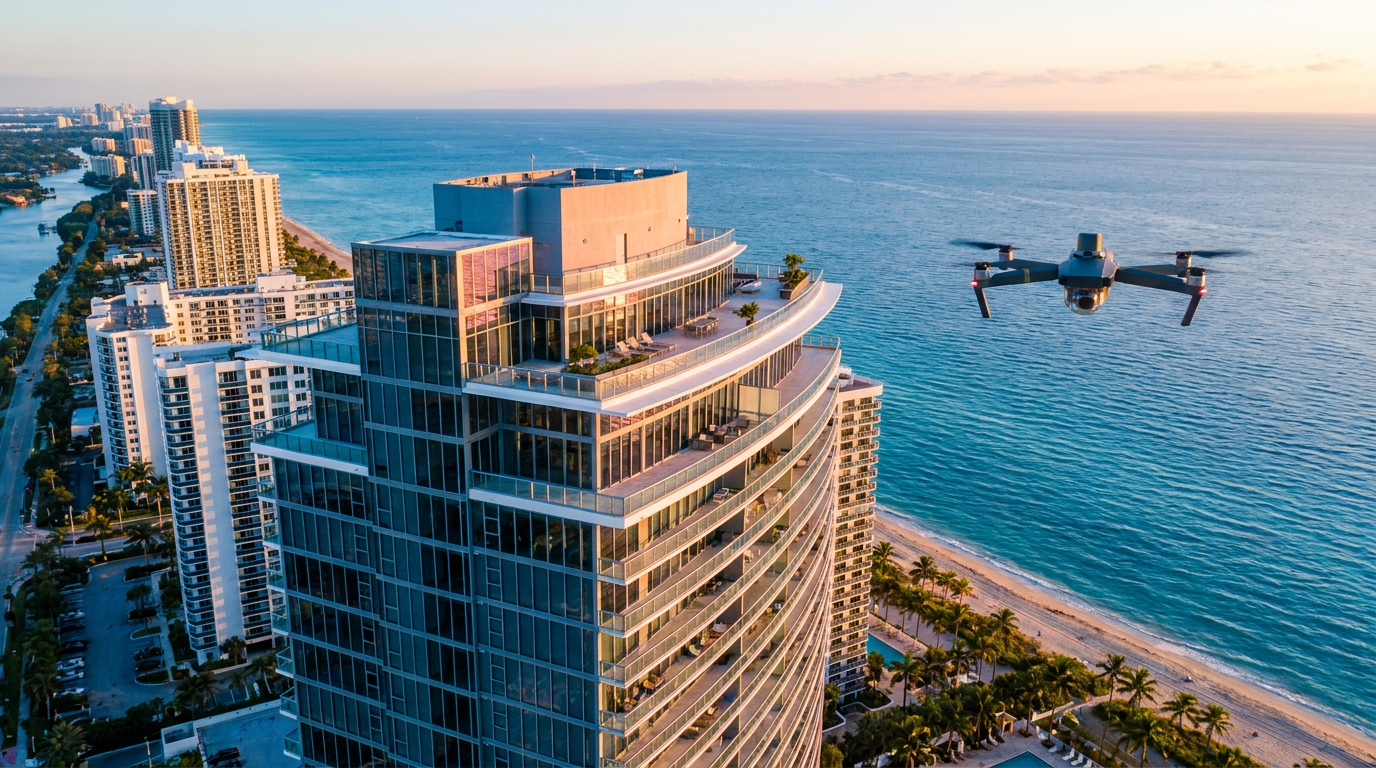 Drone Photography Sunny Isles Beach: A Guide for Agents