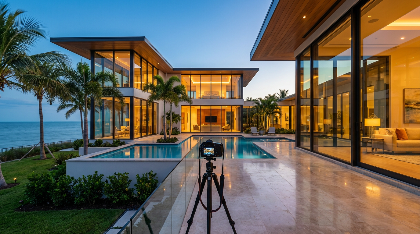 Mastering the Coastal Luxury Aesthetic: Real Estate Photography Tips for Marco Island Realtors