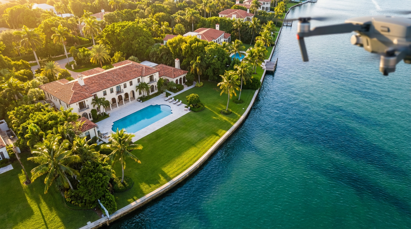 Palm Beach Drone Photography: A Guide to Selling Homes Faster