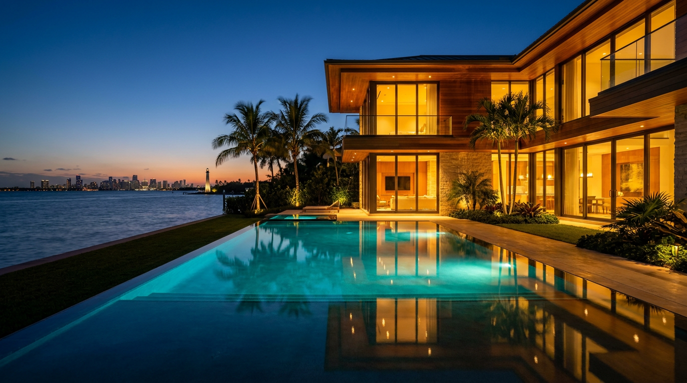 Twilight vs Daytime Exterior Photos in Key Biscayne: Which Sells Faster?